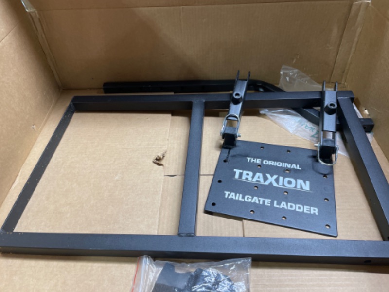 Photo 1 of Traxion 5-100 Tailgate Ladder , Black