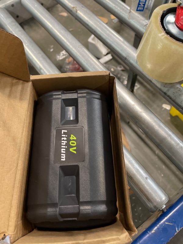 Photo 2 of LADYE OP40601 40V 6.0Ah Replacement Battery for Ryobi 40V Lithium-ion OP4050A OP40201 OP40261 OP4040 OP40301 OP4060A Compatible with RY40460 RY40530 RY40250 RY40402A RY40201A RY40406BTL RY40602