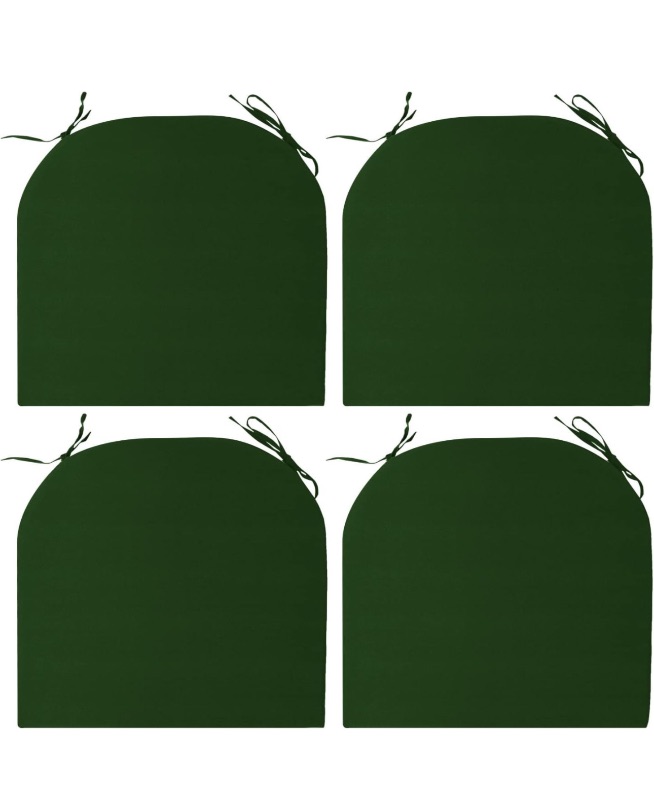 Photo 1 of 4 green chair cushions 