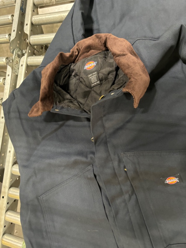 Photo 3 of Dickies Men's Premium Insulated Duck Coverall X-Large Dark Navy