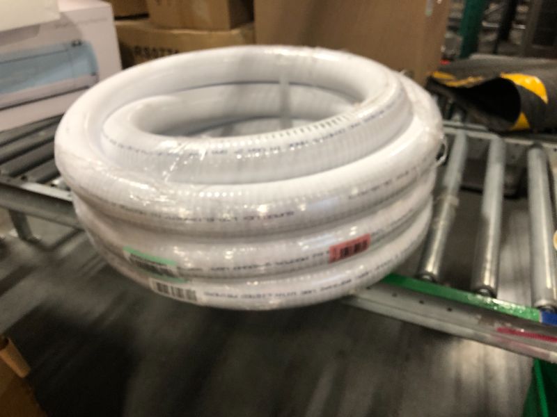 Photo 3 of Sealproof 2" Dia Flexible PVC Pipe, Pool and Spa Hose, Schedule 40 Tubing, Made in USA, 2-Inch, 25 FT, White