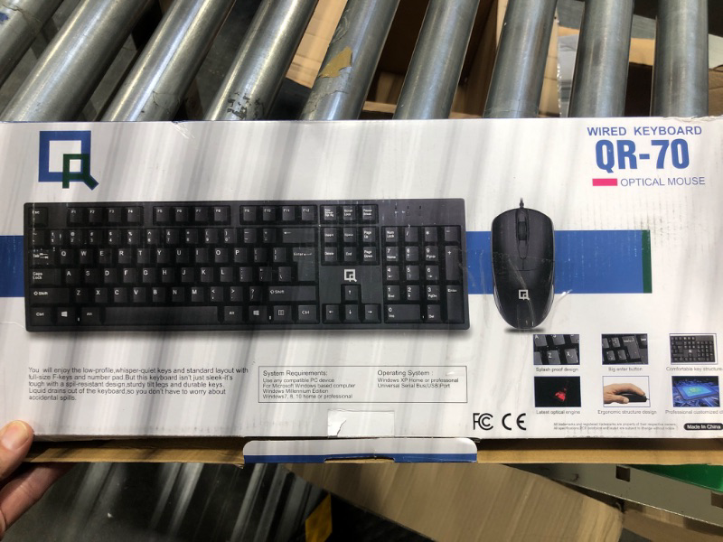 Photo 1 of Wired Keyboard and Mouse