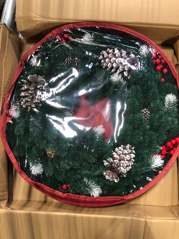 Photo 1 of 24 inch Christmas Wreath