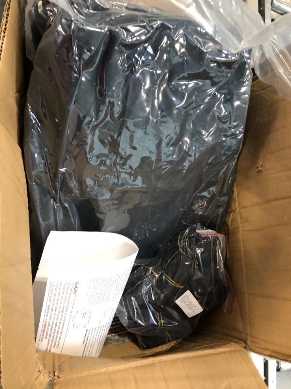 Photo 1 of Boat Cover, 210D Heavy Duty Waterproof Trailerable Boat Cover for V-Hull, TRI-Hull, Runabout Boat, Pro-Style Bass Boats, Fits up to 17-19ft Long and 96 in Wide (210D,17-19ft)