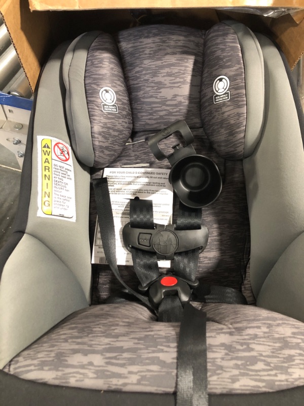 Photo 3 of Cosco Mighty Fit 65 DX Convertible Car Seat (Heather Onyx Gray)