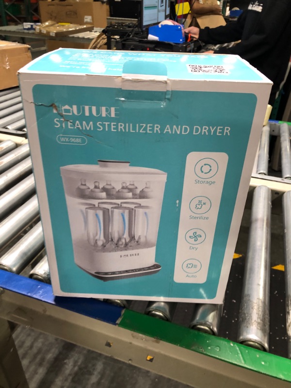 Photo 1 of Baby Bottle Sterilizer, Electric Steam Bottle Sterilizer and Dryer, 6-in-1 Bottle Sanitizer for Baby Items, All Baby Bottles & Breast Pump Accessories