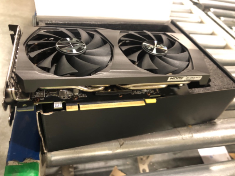 Photo 2 of ZOTAC GeForce RTX 3060 Twin Edge OC 12GB GDDR6 192-bit 15 Gbps PCIE 4.0 Gaming Graphics Card, IceStorm 2.0 Cooling, Active Fan Control, Freeze Fan Stop ZT-A30600H-10M