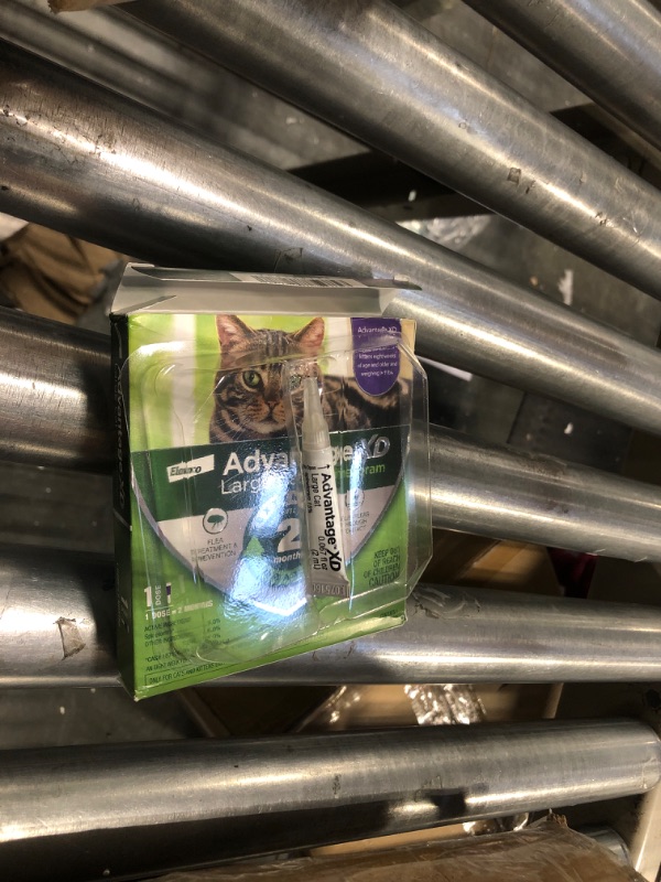 Photo 2 of Advantage XD Large Cat Flea Prevention & Treatment For Cats over 9lbs. | 1-Topical Dose, 2-Months of Protection Per Dose 1 Dose (2-Month Coverage)