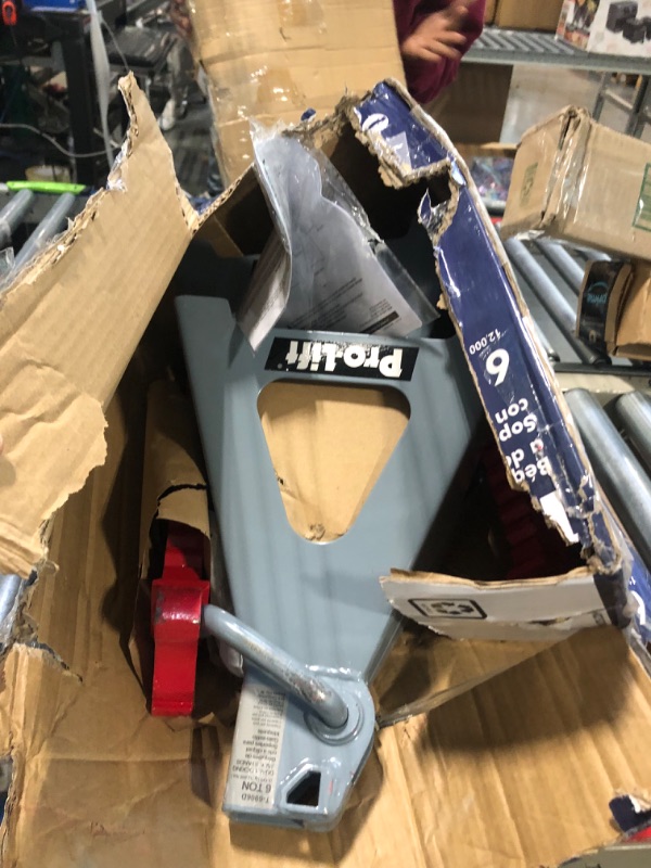 Photo 1 of 6-Ton Double Locking Pin Jack Stand with Cast Ductile Ratchet Bar Pair
