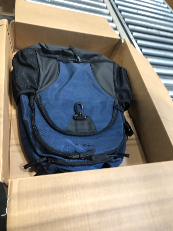 Photo 2 of Amazon Basics Sport Laptop Backpack - Navy Blue