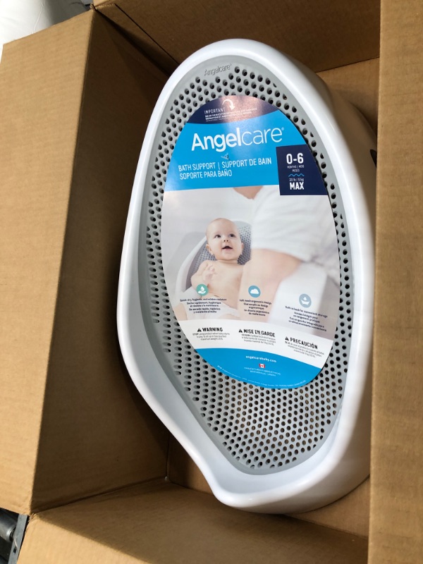 Photo 3 of Angelcare Baby Bath Support (Grey) | Ideal for Babies Less than 6 Months Old