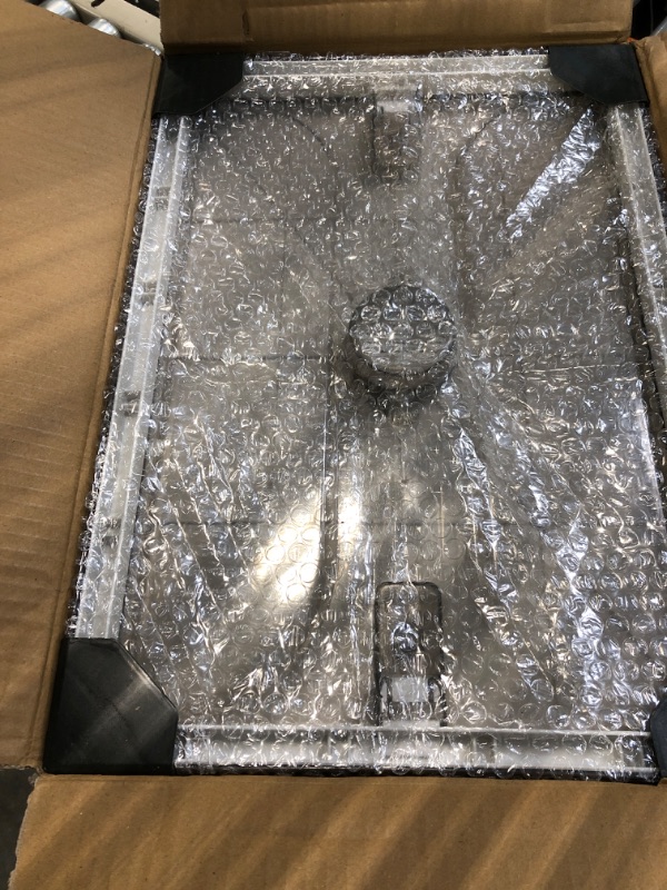 Photo 1 of Stackable Storage Bins with Lids Plastic Foldable Box Collapsible Plastic Storage Bins With Wheels Five Ways Opening Closet Organizers And Storage for School, Home Storage (40 Qt-3 Packs, White) 40 Qt-3 Packs White