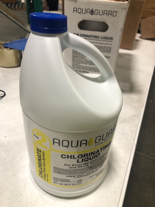 Photo 2 of Aquaguard® Pool Care 1 Gal. Chlorinating Liquid (3-Case)