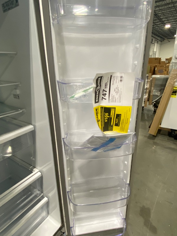 Photo 7 of Whirlpool 28.4-cu ft Side-by-Side Refrigerator with Ice Maker (Fingerprint Resistant Stainless Steel)
