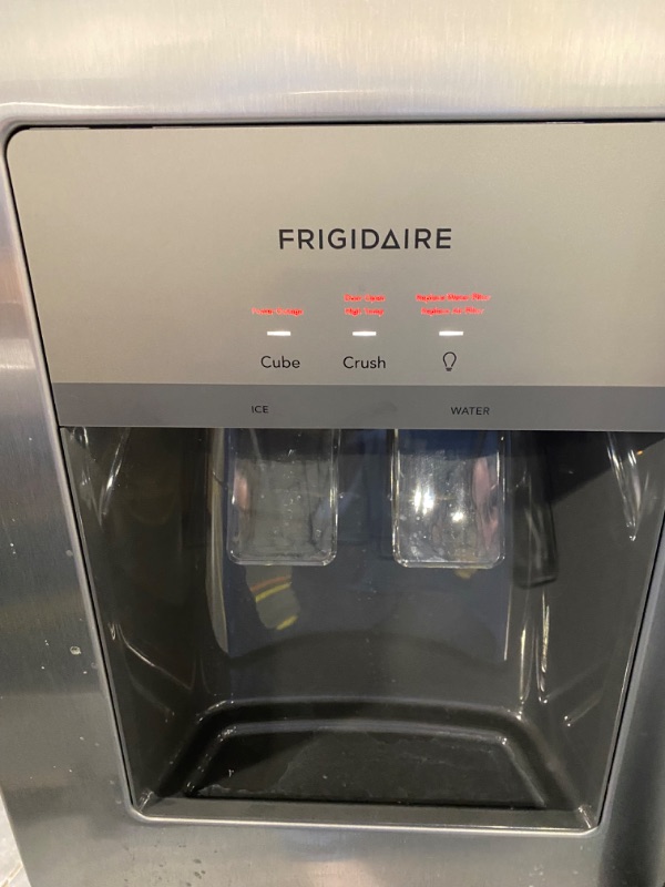 Photo 11 of Frigidaire 25.6-cu ft Side-by-Side Refrigerator with Ice Maker (Fingerprint Resistant Stainless Steel) ENERGY STAR
