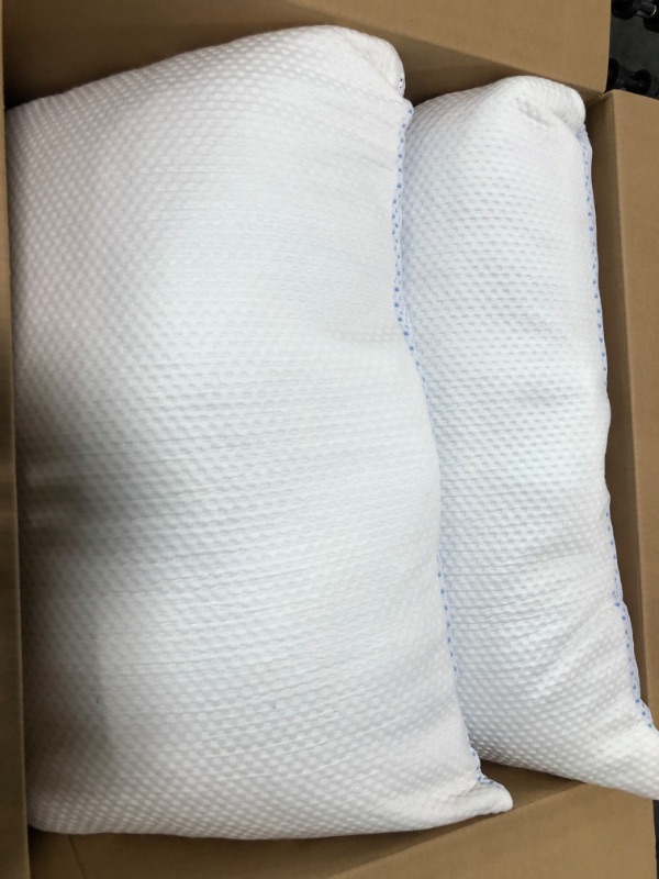 Photo 1 of 2 white foam pillow
