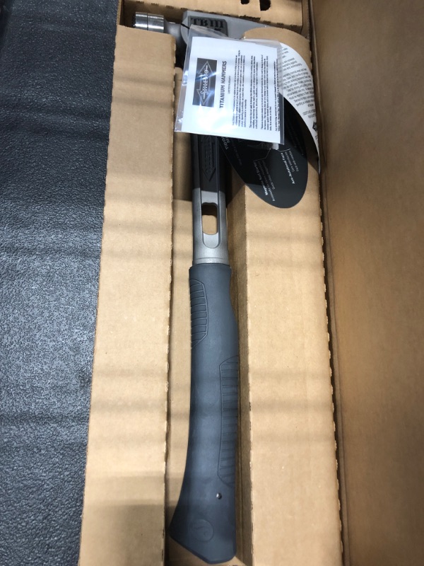 Photo 1 of 15 Oz Tibone Hammer, Replaceable Milled Steel Face, curved Handle