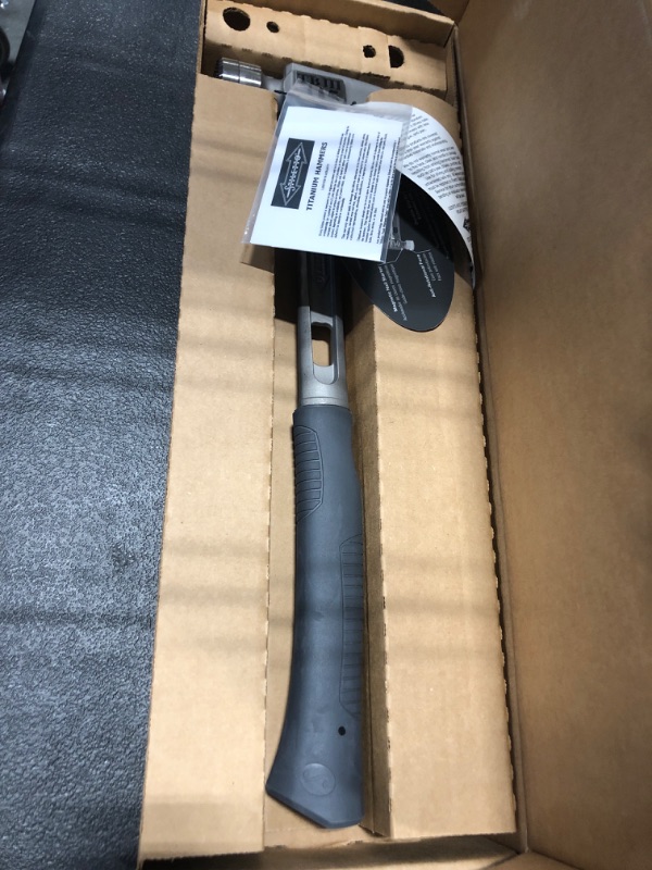 Photo 1 of 15 Oz Tibone Hammer, Replaceable Milled Steel Face, curved Handle
