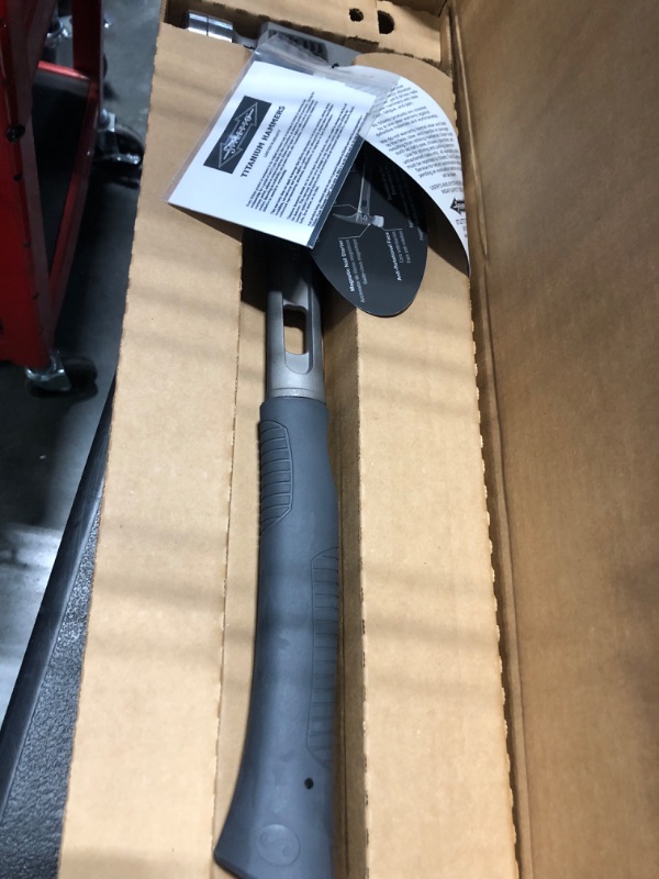 Photo 1 of 15 Oz Tibone Hammer, Replaceable Milled Steel Face, curved Handle