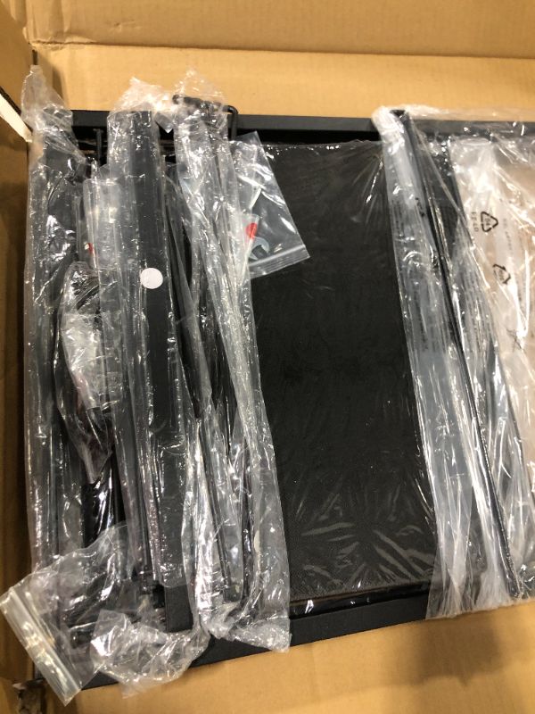 Photo 1 of DEVAISE 2 Drawer Mobile File Cabinet, Rolling Printer Stand, Fabric Vertical Filing Cabinet fits A4 or Letter Size for Home Office, Black