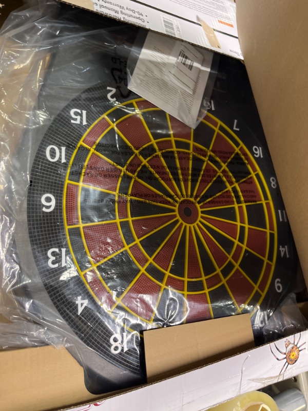 Photo 3 of Arachnid Cricket Pro Tournament-quality Electronic Dartboard with Micro-thin Segment Dividers for Dramatically Reduced Bounce-outs and NylonTough Segments for Improved Durability and Playability