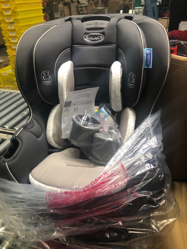 Photo 1 of Maxi-Cosi Pria™ All-in-One Convertible Car Seat, Walking Trail Grey