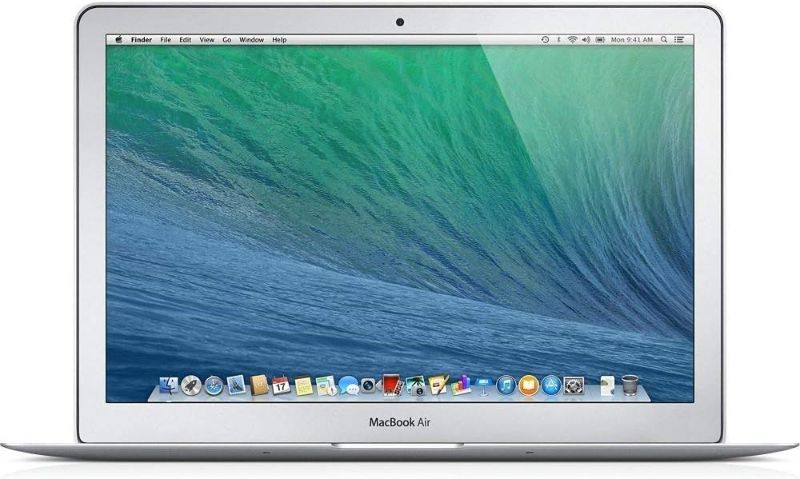 Photo 1 of Apple 13 inches MacBook Air, 1.8GHz Intel Core i5 Dual Core Processor, 8GB RAM, 128GB SSD, Mac OS, Silver, MQD32LL/A (Renewed)
