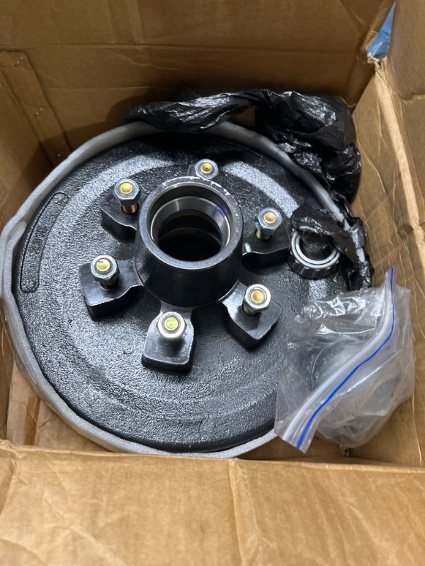 Photo 2 of One New LIBRA 12" X 2" Trailer Brake Drum Kit 6 on 5.5" B.C. for 5200-6000 Lbs Axle - 22003K