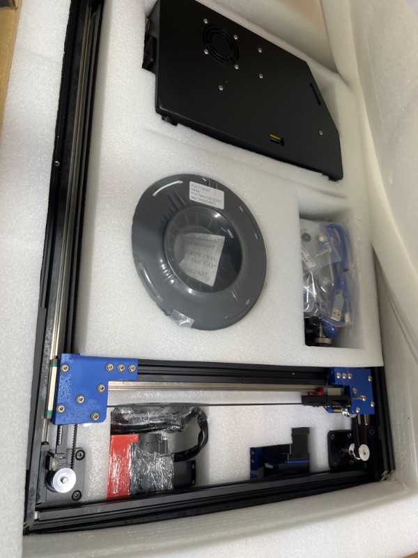 Photo 2 of IdeaFormer IR3 V1 Conveyor Belt 3D Printer Infinite Z Axis Size 250 * 250*?mm,Core XY, Linear Rail,Dual Gear Extruder, Filament Sensor, Upgrade Silent Motherboard TMC2226 for Cosplay Props Print,