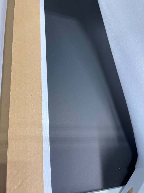 Photo 1 of 30"x21" Swinging Wood Chalkboard (White)