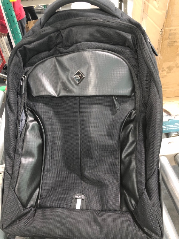 Photo 1 of BuccaN Travel Backpack with Wheels Backpack Wheeled Laptop Backpack Business Backpack Carry on Backpack (Color : D, Size : 37cm)