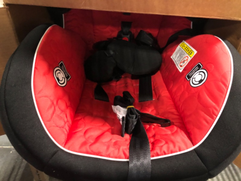 Photo 3 of Disney Baby Onlook 2-in-1 Convertible Car Seat, Rear-Facing 5-40 pounds and Forward-Facing 22-40 pounds and up to 43 inches, Mouseketeer Mickey
