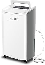 Photo 1 of AIRPLUS 4,500 Sq.Ft 70 Pint Dehumidifiers for Basement and Home-with Drain Hose,Efficient,Energy-with Dual Protection and 4 Smart Modes,24H Timer,Defrost,for Large room