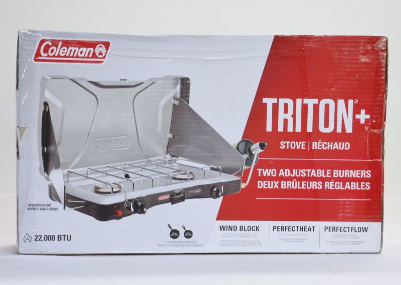 Photo 1 of  Coleman Triton+ Stove W/ Two Adjustable Burners