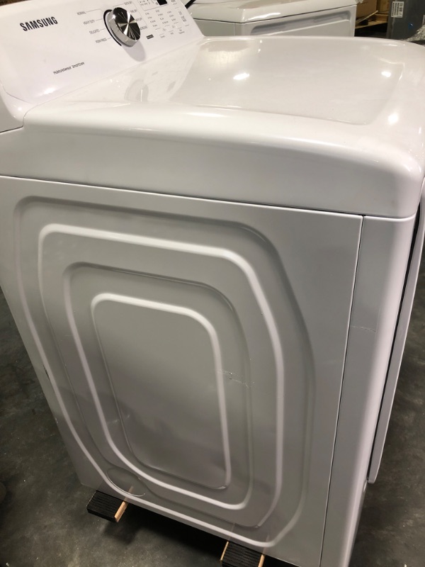 Photo 4 of Samsung 7.2-cu ft Electric Dryer (White)
