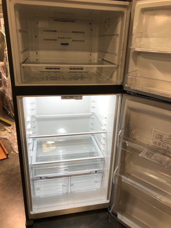 Photo 3 of ***FOR PARTS ONLY***


Frigidaire Garage-Ready 20-cu ft Top-Freezer Refrigerator (Fingerprint Resistant Stainless Steel)
