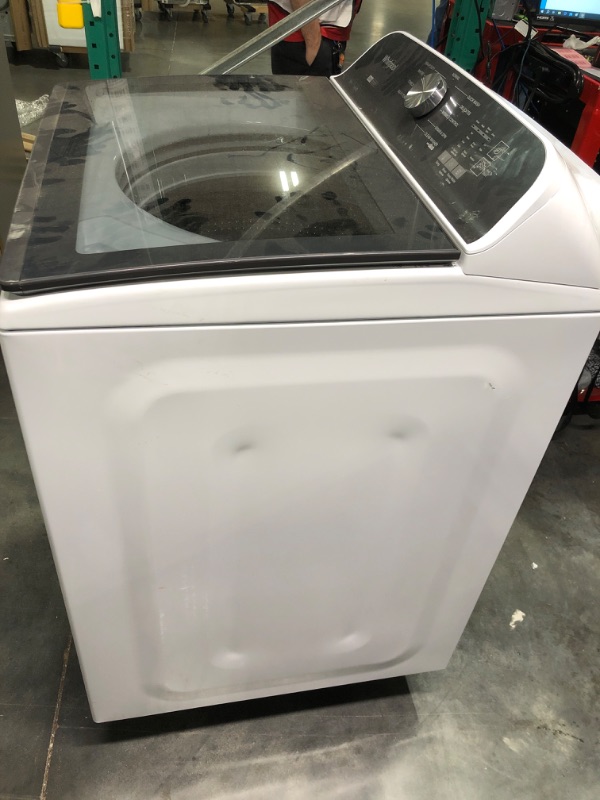 Photo 4 of Whirlpool 5.2-cu ft High Efficiency Impeller and Agitator Top-Load Washer (White) ENERGY STAR
non functional 