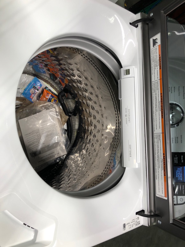 Photo 4 of Maytag Smart Capable 5.3-cu ft High Efficiency Impeller Smart Top-Load Washer (White) ENERGY STAR
