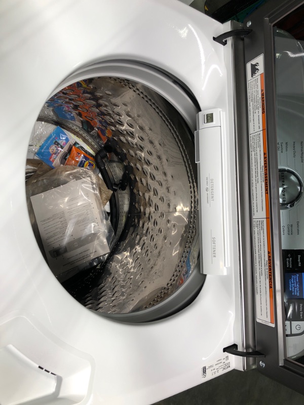 Photo 1 of Maytag Smart Capable 5.3-cu ft High Efficiency Impeller Smart Top-Load Washer (White) ENERGY STAR
