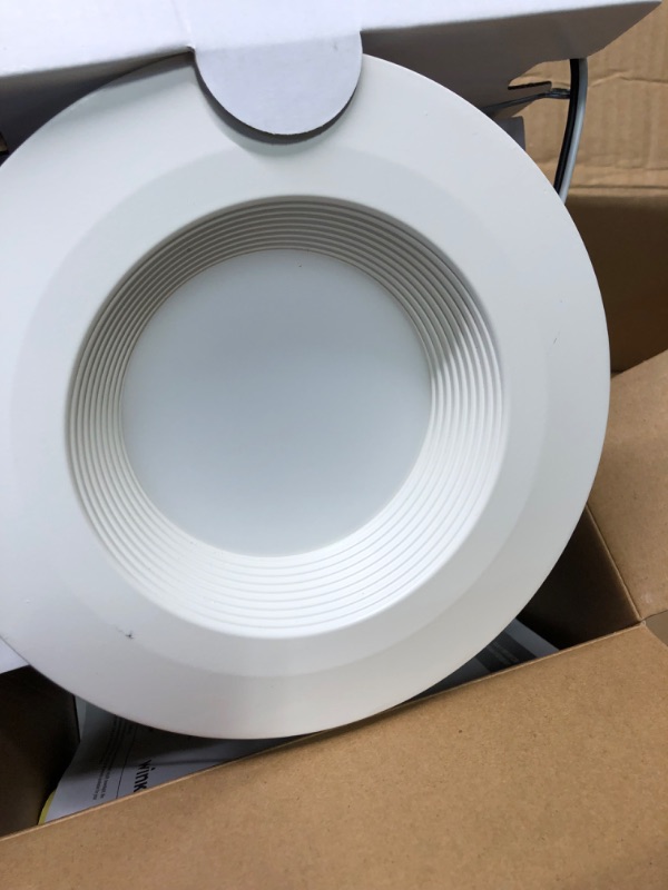 Photo 1 of Commercial Electric T62 5 in. or 6 in. LED Smart Recessed Zigbee Downlight