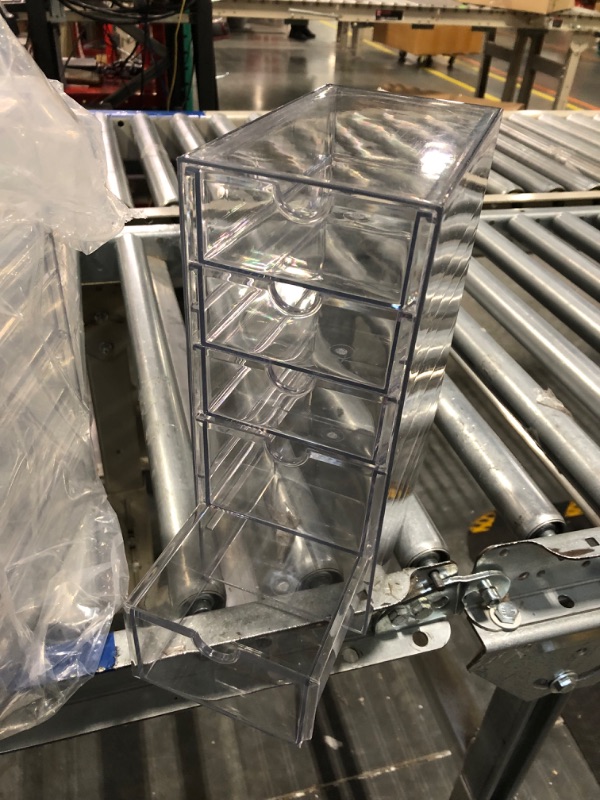 Photo 1 of Alipis office table locker clear plastic storage bins Stationery Organizer Desk Drawer Organizer Storage Container stationery storage box makeup stand storage rack multifunction box dog