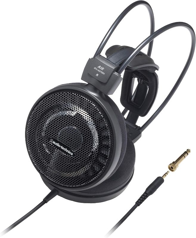 Photo 1 of Audio-Technica ATH-AD700X Audiophile Open-Air Headphones Black
