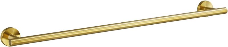 Photo 1 of  Brushed Gold Towel Bar, 39Inch Towel Racks for Bathroom Wall-Mounted, SUS304 Stainless Steel Towel Rod Modern Home Decor (Total Length 39-Inch)