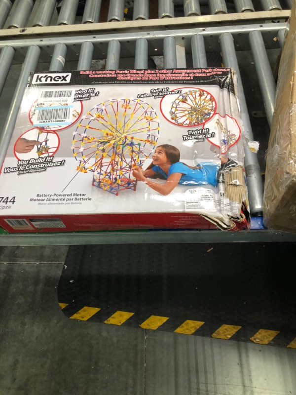 Photo 1 of K'NEX Thrill Rides - 3-in-1 Classic Amusement Park Building Set, Multicolor