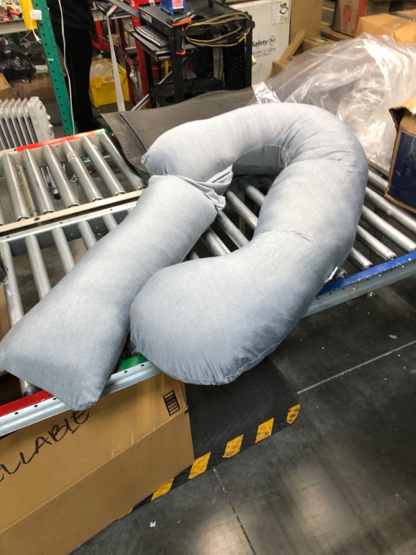Photo 1 of Pharmedoc U-Shape Grey nursin pillow