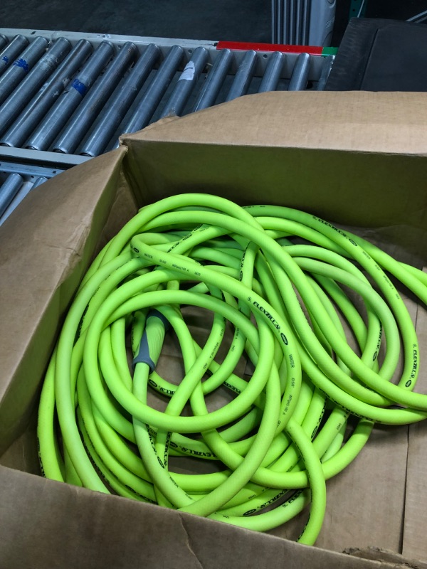 Photo 4 of  Garden Hose 5/8 in. x 50 ft, Heavy Duty, Lightweight, Drinking Water Safe, ZillaGreen 