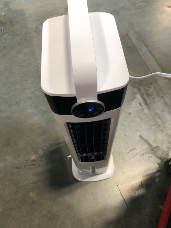 Photo 1 of  Air Conditioner no Window 35" Ice Tower Fan Blow Cold Air Ductless Evaporative Swamp Cooler Ventless Portable Standing Ac Unit with Water Tank, Ice Packs for Room Bedroom Indoor Home