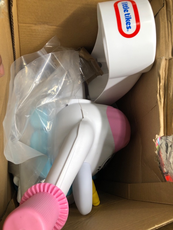 Photo 3 of Little Tikes Go & Grow Unicorn Indoor & Outdoor Ride-On Scoot for Preschool Kids Toddlers and Children to Develop Motor Skills for Boys Girls Age 1-3 Years