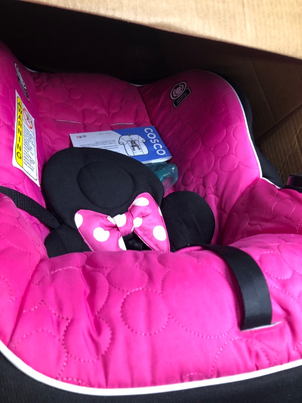 Photo 1 of Disney Baby Onlook 2-in-1 Convertible Car Seat, Rear-Facing 5-40 pounds and Forward-Facing 22-40 pounds and up to 43 inches, Mouseketeer Minnie