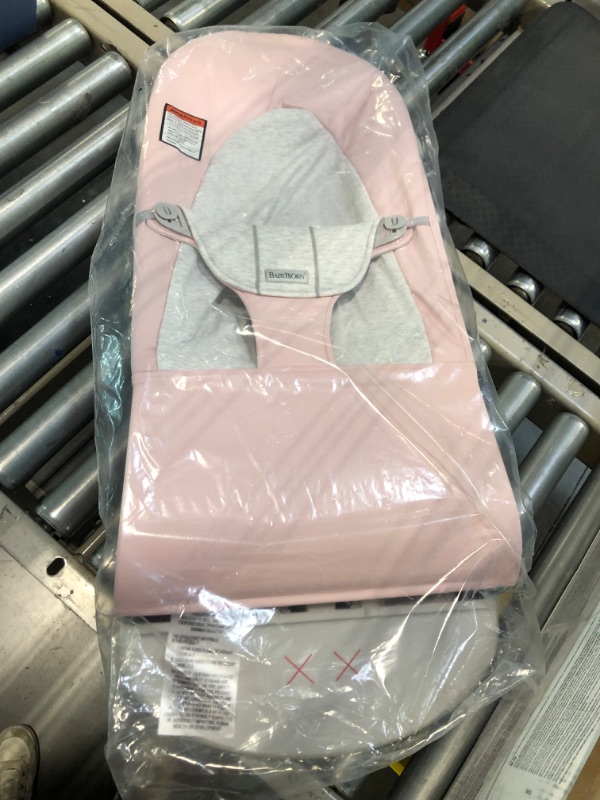Photo 1 of BABYBJORN Bouncer Bliss, Old Rose, Cotton Cotton Old Rose